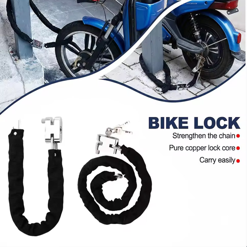 Bicycle Chain - 1.2M 2M 3M Motosiklet Bisiklet Kilidi