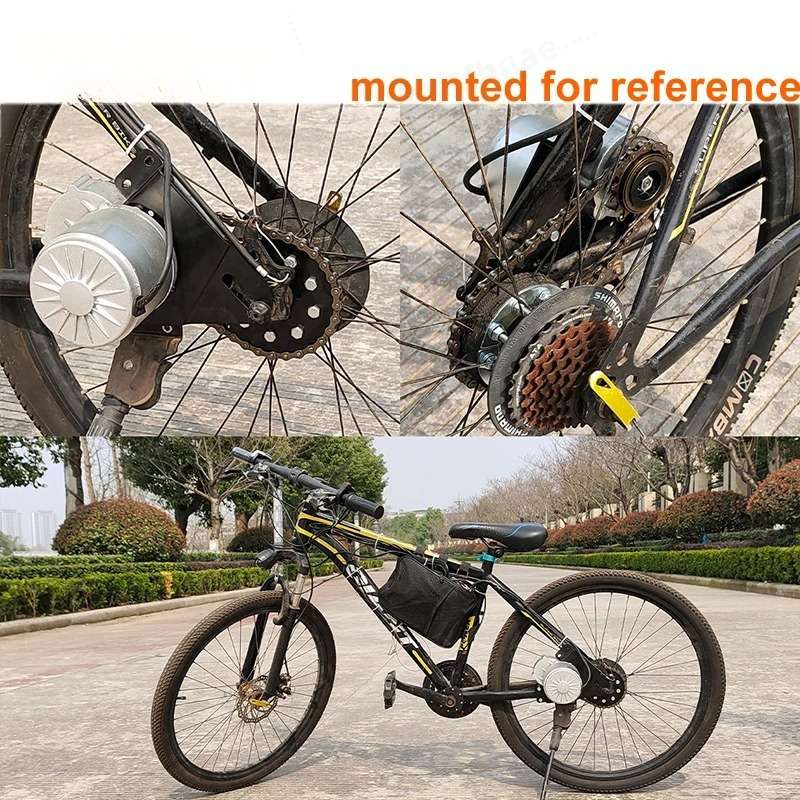 DIY 250W 350W Ucuz Çözüm Jant  - Bicycle Chain incelemesi ve fiyatı